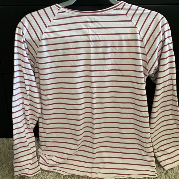 Plum/off white striped t-shirt.  Size XXL.  Children’s place brand - Picture 2 of 6